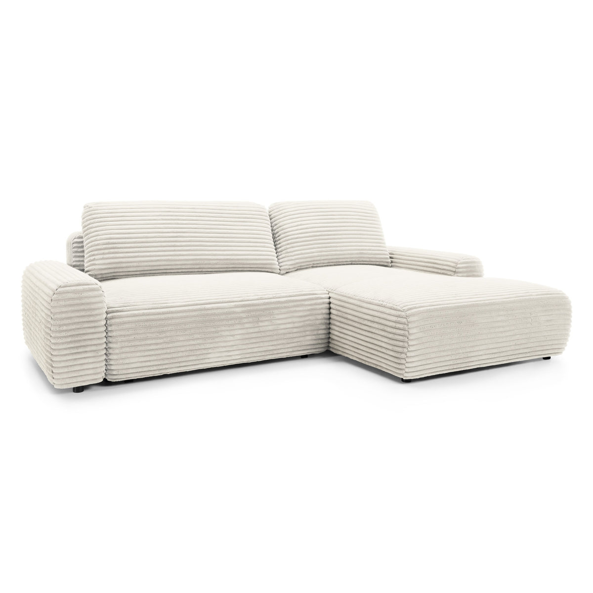 Dori-hjørnesofa med sovefunktion, 125x200, med opbevaringsrum i moderne stil – billede 3
