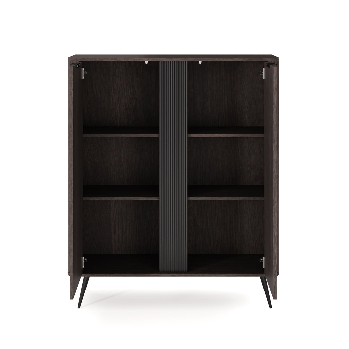 Høj kommode med 2 låger, 113 x 134, i soft loft-stil | Velia