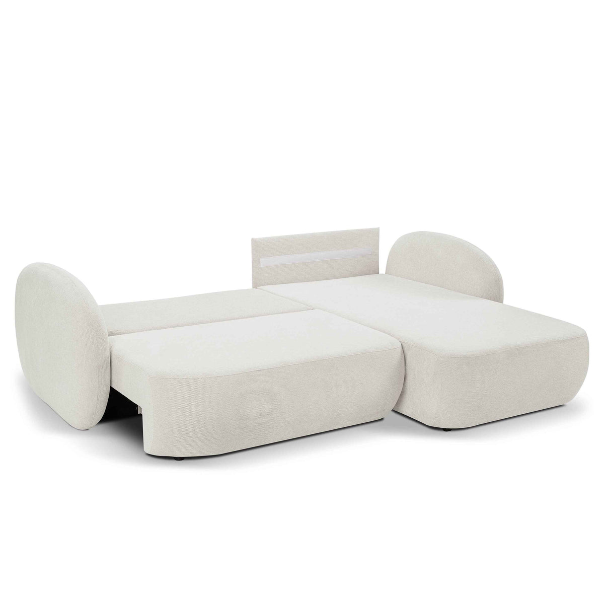 Olemo DL-hjørnesofa med sovefunktion, 248 cm, i moderne stil, Aragon-stof – billede 3