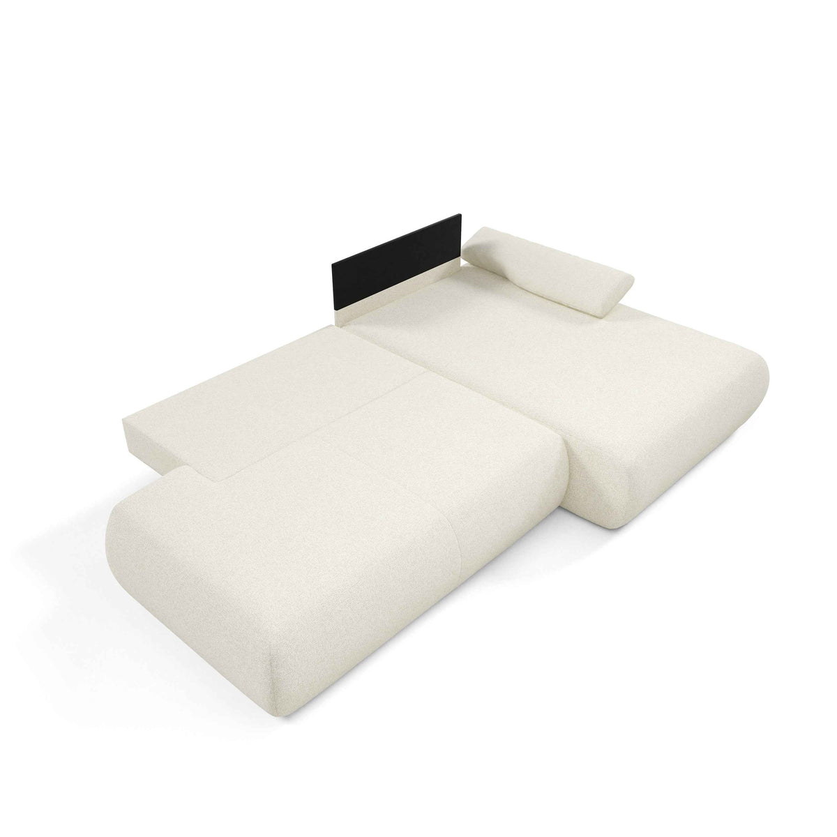 Puentro-hjørnesofa til 4 personer med sovefunktion i minimalistisk stil – billede 5