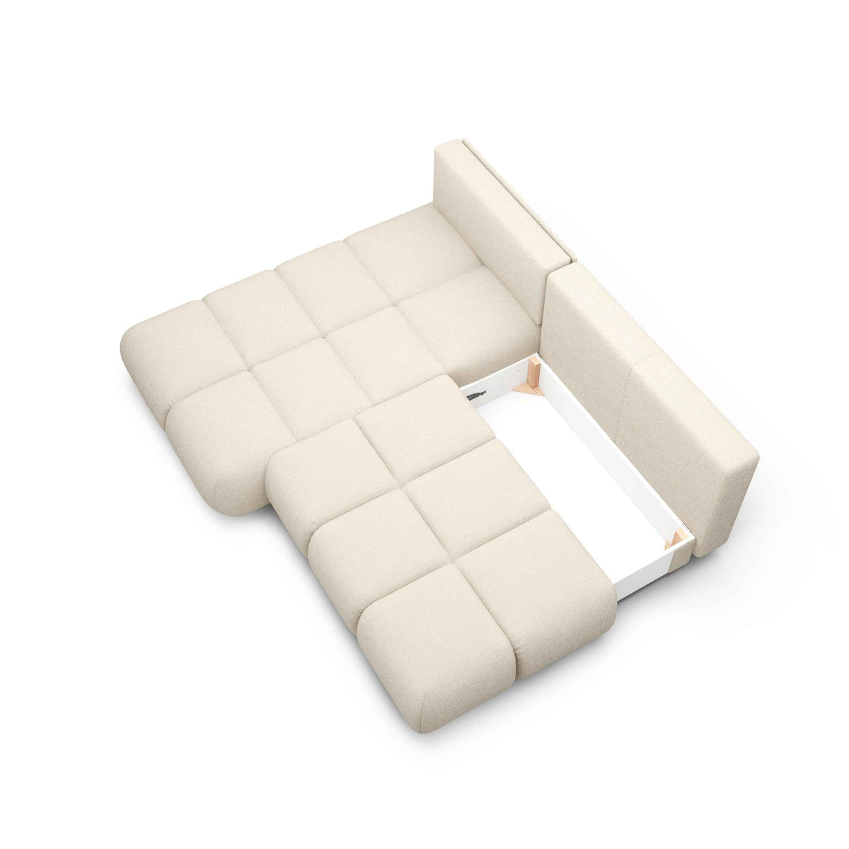 Milorya DL-hjørnesofa med sovefunktion, 230 cm, i moderne stil – billede 5