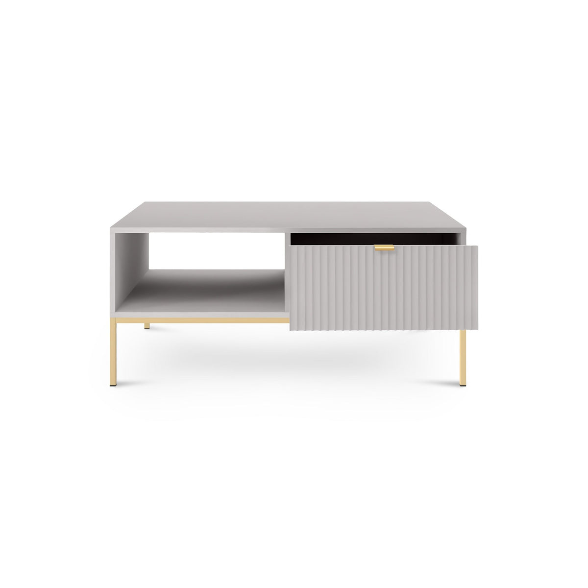 Roza sofabord 104x46 med skuffe i moderne stil – billede 17
