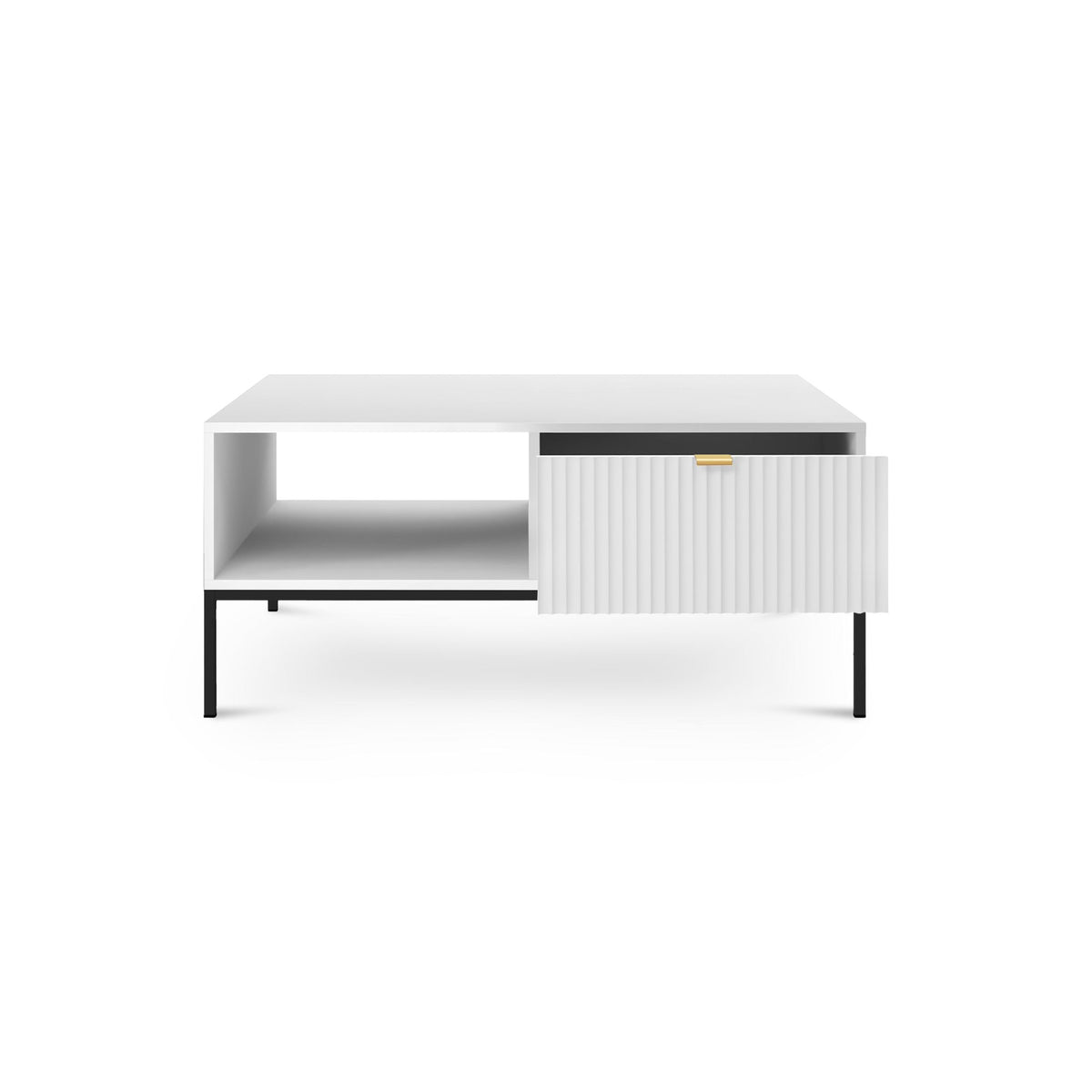 Roza sofabord 104x46 med skuffe i moderne stil – billede 14
