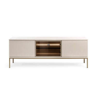 Lampy TV-bord til fjernsyn, 154x56, i moderne stil – set forfra