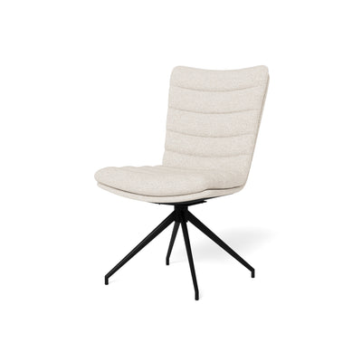 Sæt med to drejestole i moderne stil | Ondris cremefarvet beige