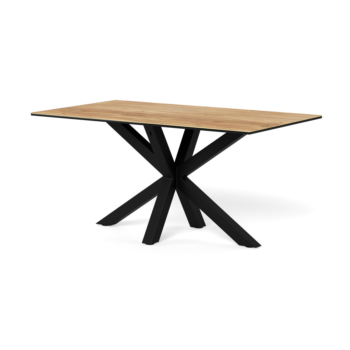 Spisebord i industriel stil | Oryss Classic Sort 160x76