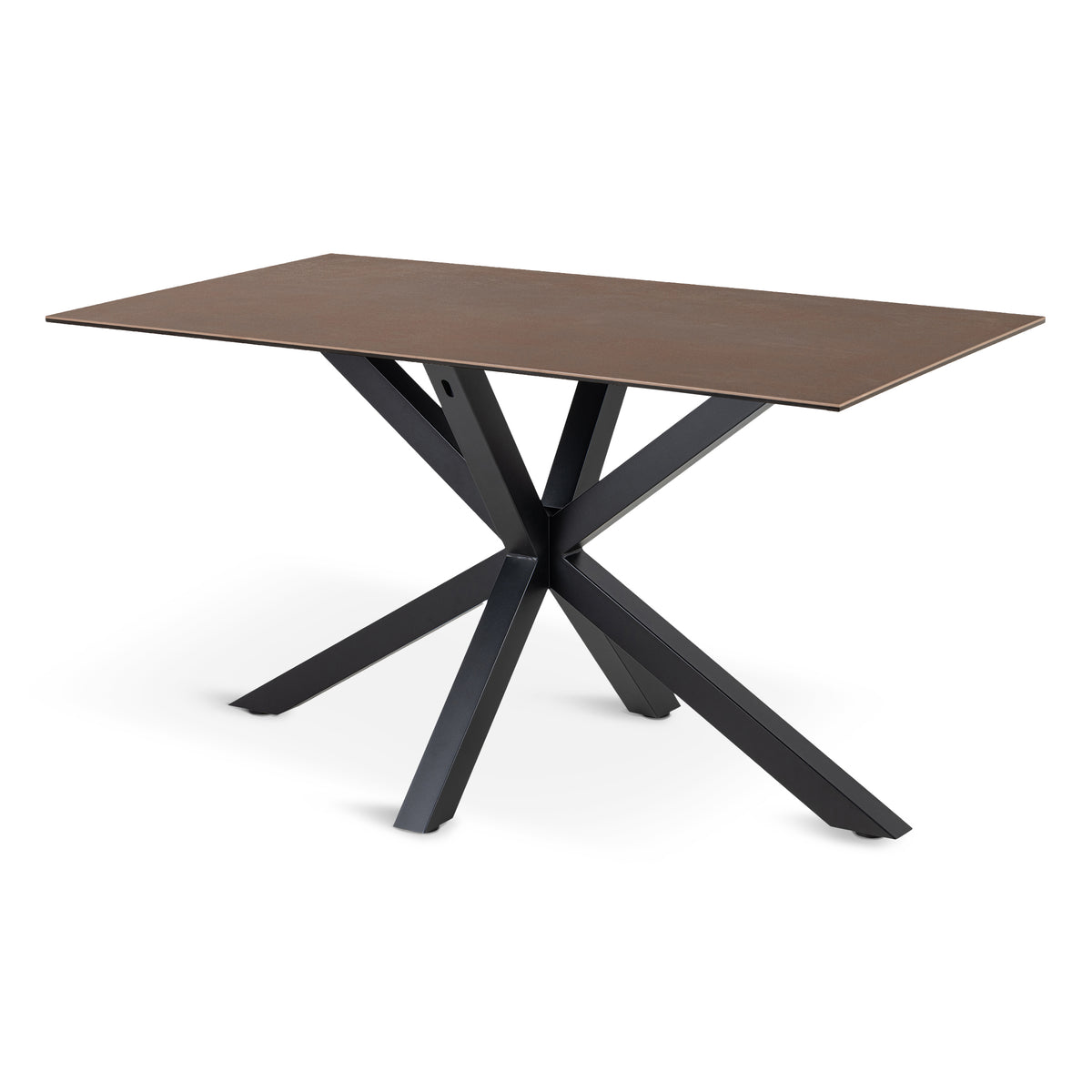 Spisebord 135x80 i moderne stil | Oryss, varm taupe