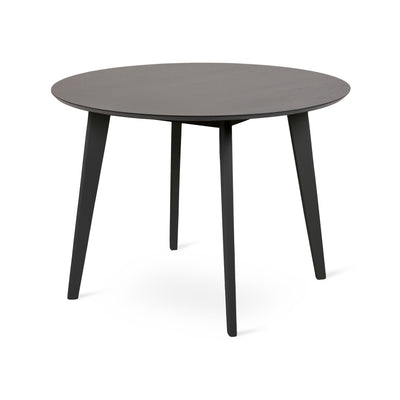 Rund spisebord 105x76 i skandinavisk stil | Krel, mat sort