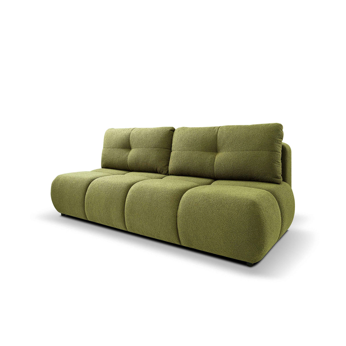 3-personers sofa med sovemulighed, 142x200, i blød minimalistisk stil | Milorya