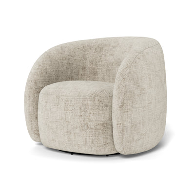 Drejestol Setum med blødt sæde i moderne stil – set fra en vinkel | Pillovely