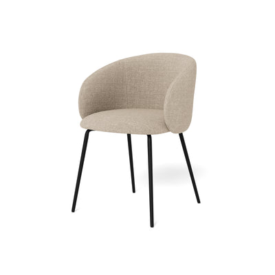 Sæt med to spisestuestole i moderne stil – model Delmo – set fra siden
