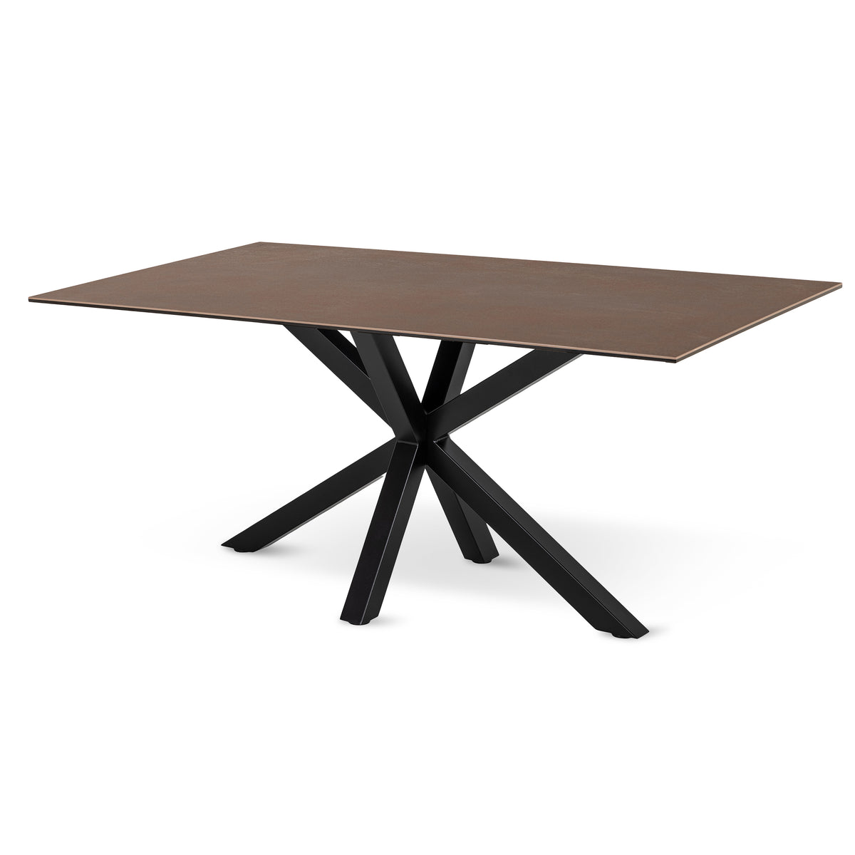 Spisebord 160x76 i moderne stil | Oryss, varm taupe