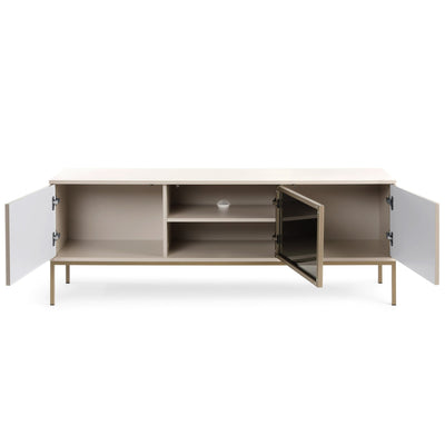 Lampy TV-bord til fjernsyn, 154x56, i moderne stil – med åbne fronter