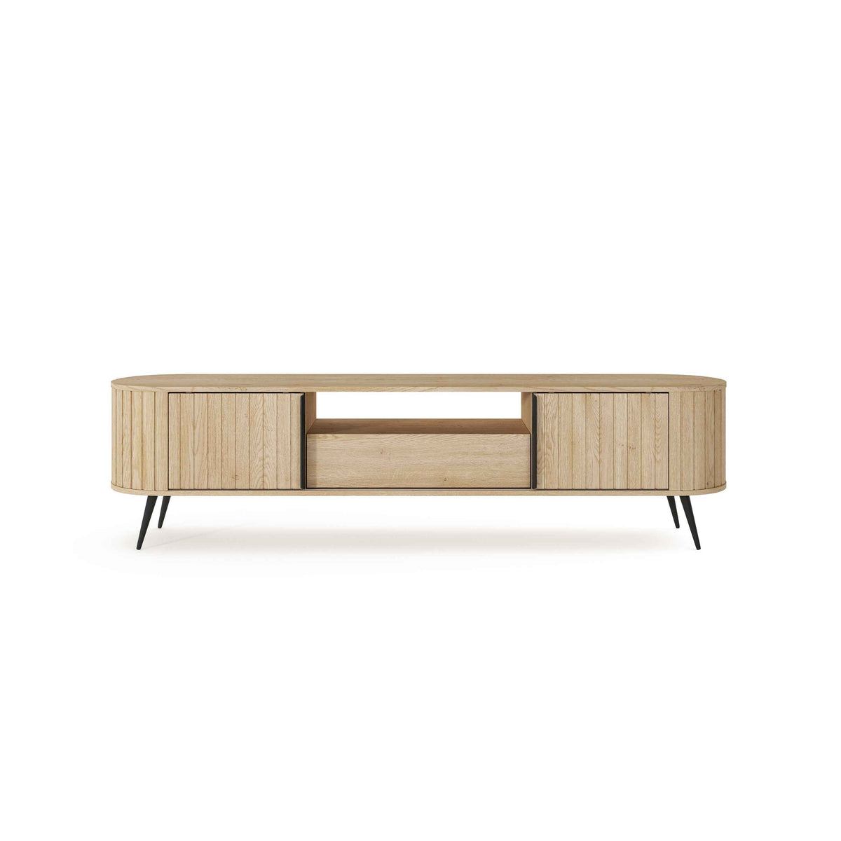 Llovia TV-bord 196x51 i moderne stil – set forfra