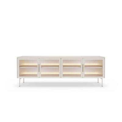 Lummer TV-bord 181x62 i moderne stil – set forfra