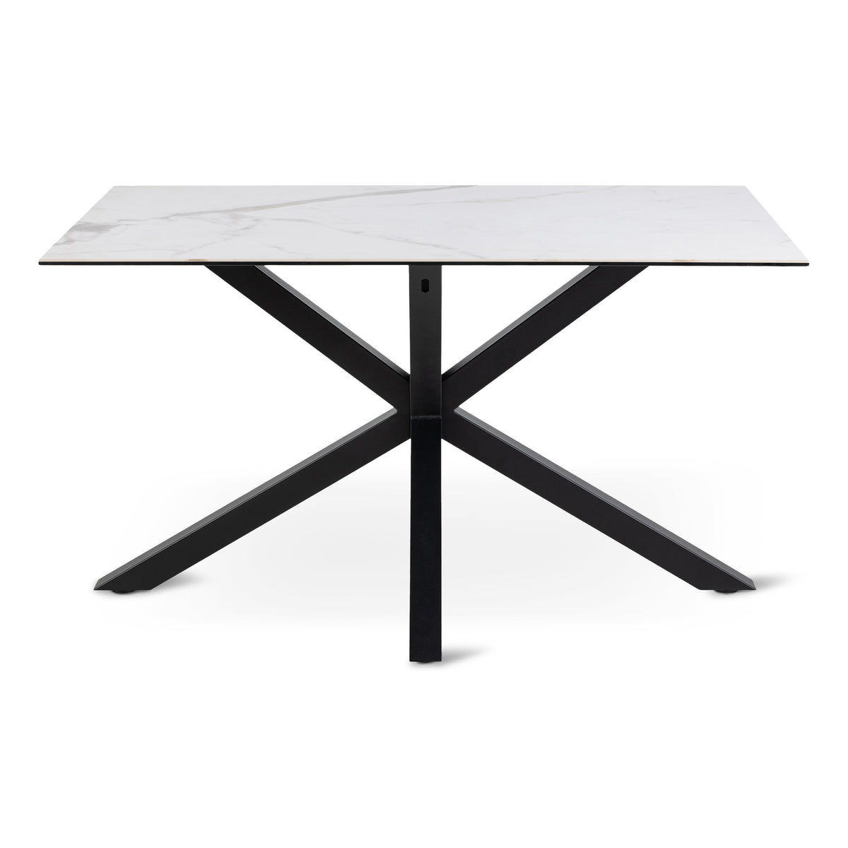 Oryss-spisebord 135x80 i moderne stil – set forfra