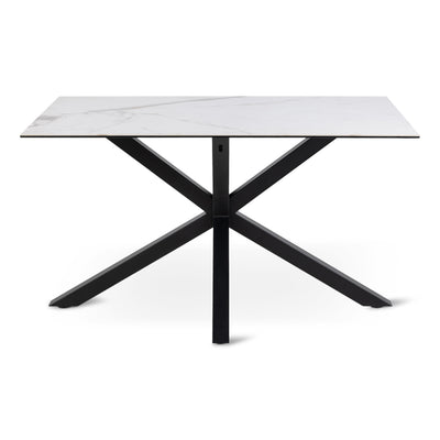 Oryss-spisebord 135x80 i moderne stil – set forfra