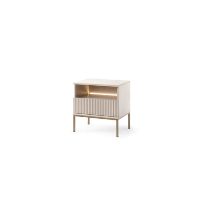 Natbord med lamelfront 54x56 cm | Lampy Kaszmir