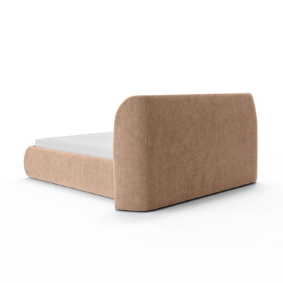 Frasspo-polstreseng med opbevaringsrum i modern soft-stil – set bagfra