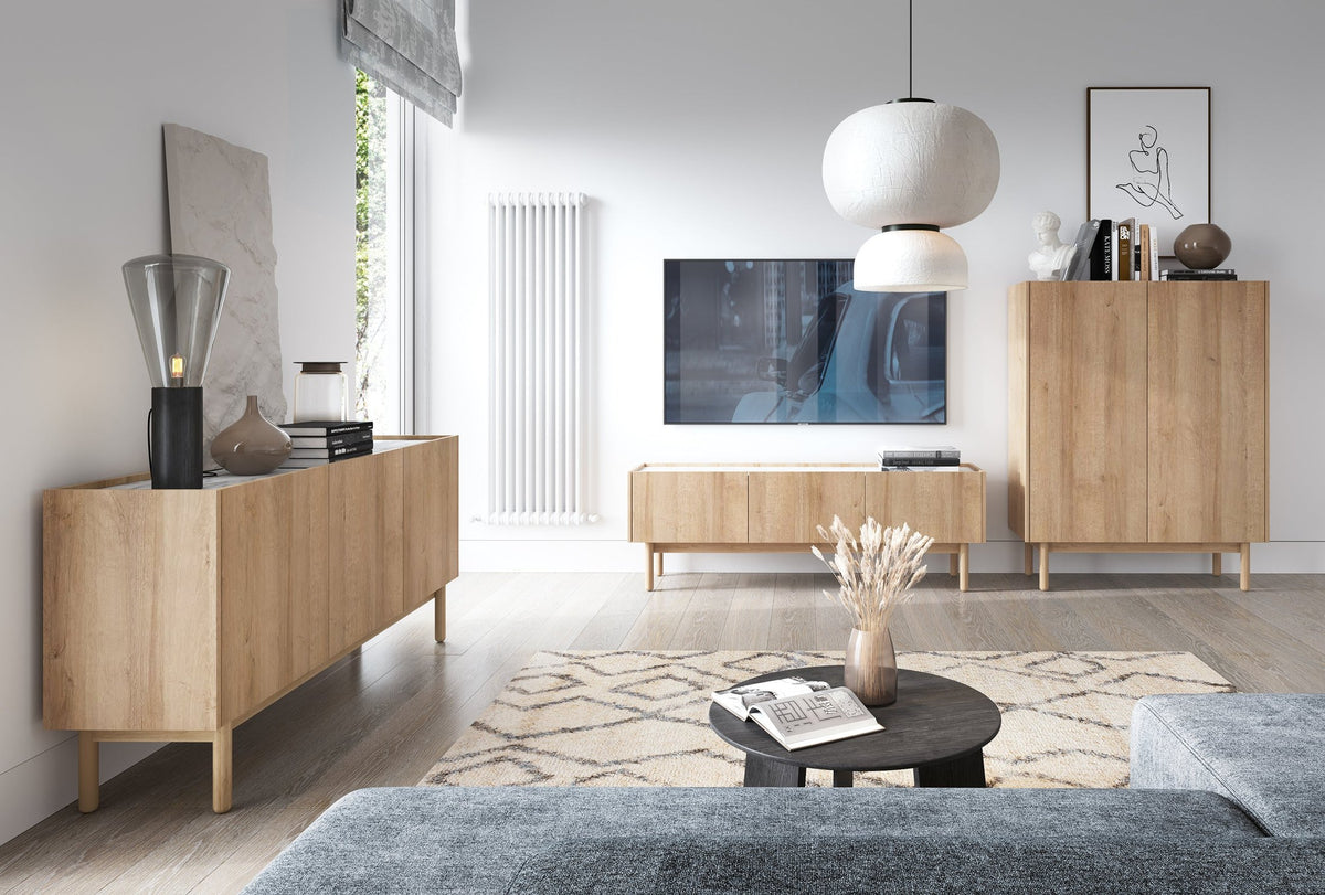 TV-bord 144x48 i boho-stil | Anawa