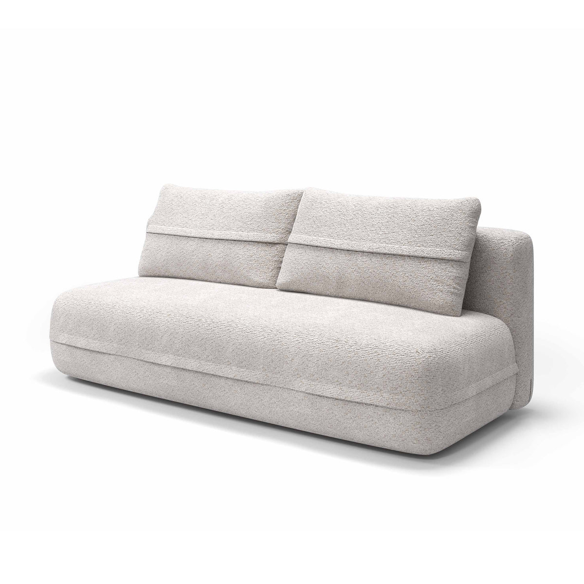 Lento 2-personers sovesofa, 206 cm, i minimalistisk stil – set fra siden | Pillovely