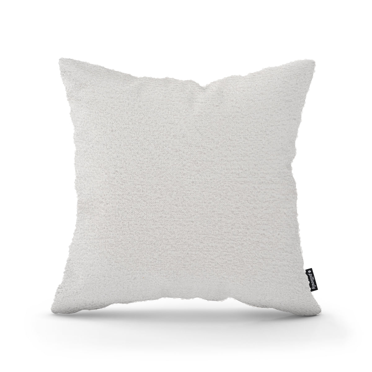 Poduszka dekoracyjna 45×45 cm w stylu scandi i japandi, tkanina Coral | Baranek Mglisty Pergamin (CORAL 70)