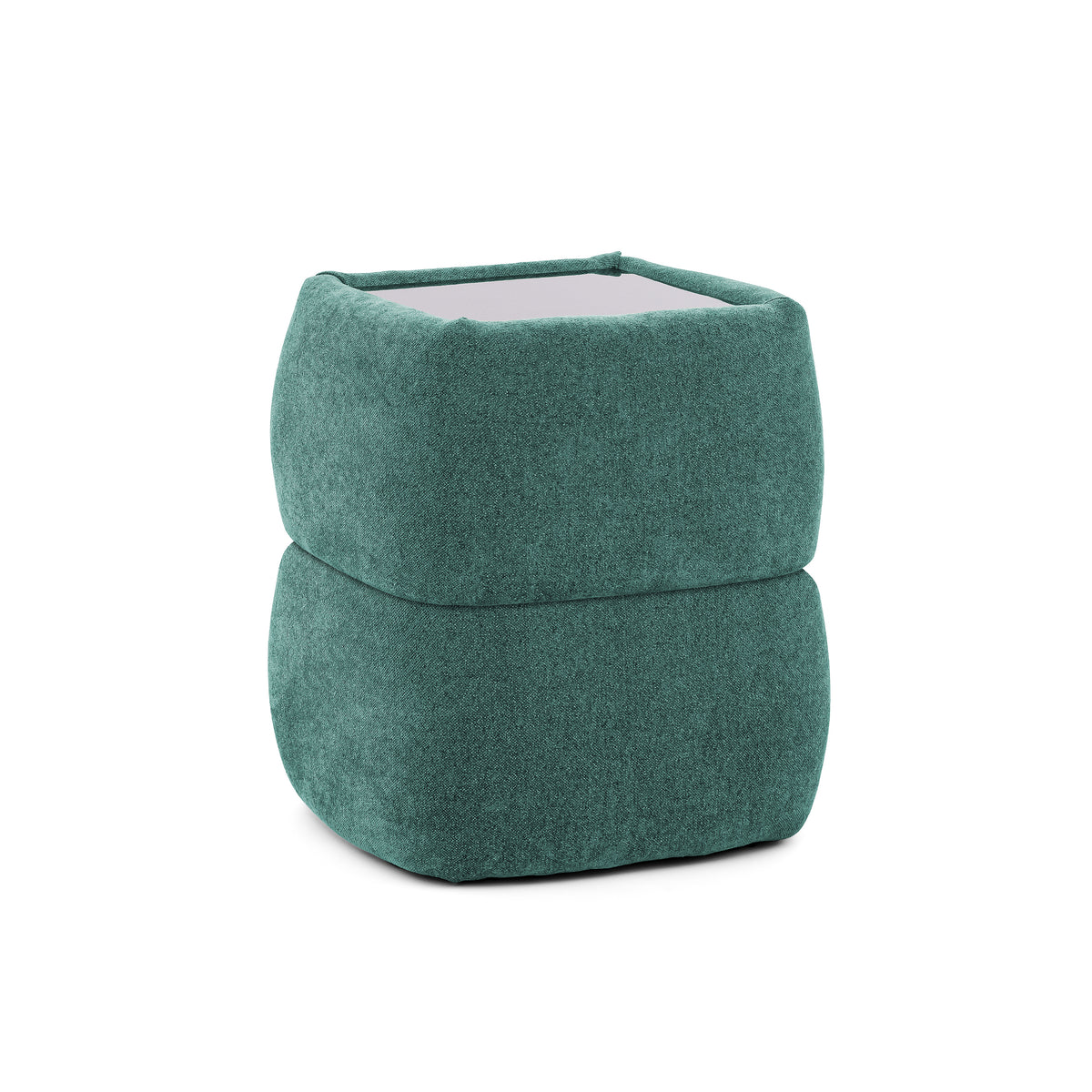 Natbord 47x53 uden skuffer i minimalistisk stil | PUFFRA Uden LED Turkisbugten (DOHA 10)