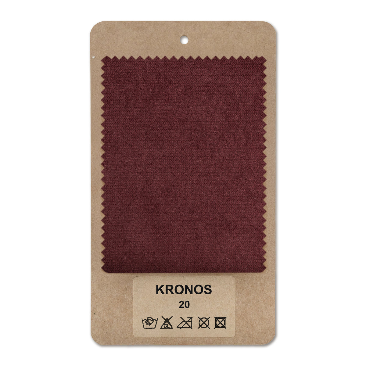 Próbnik tkanin KRONOS Burgundowy Mat (KRONOS 20)