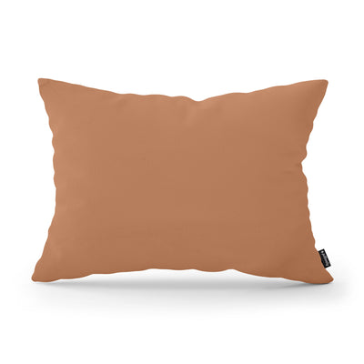 Poduszka dekoracyjna 40×55 cm w stylu modern i scandi, tkanina Kronos | Gładka Jesienna Sepia (KRONOS 41)