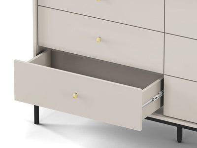 Kviat-kommode 154x89 i vintage-stil – billede 6