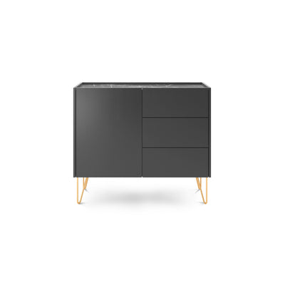Ballada-kommode 97x83 i glamour-stil – billede 3