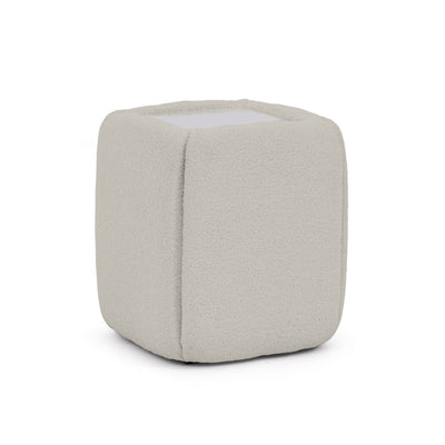 Natbord 50x55 uden skuffer i minimalistisk stil | Neria, pudderfarvet benfarve (LAMBI 08)