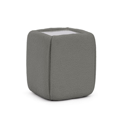 Natbord 50x55 uden skuffer i minimalistisk stil | Neria Perlegrå (LAMBI 12)