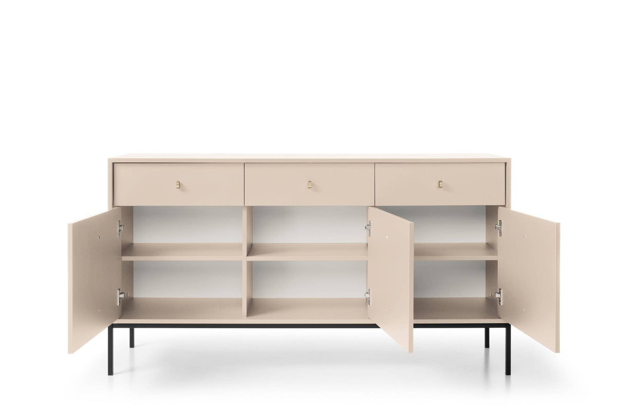 Kviat-kommode 154x84 i vintage-stil – billede 6