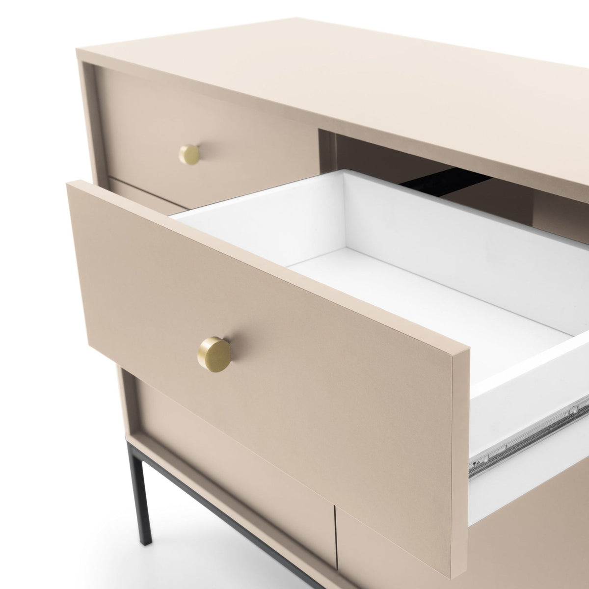 Kviat-kommode 104x84 i vintage-stil – billede 7