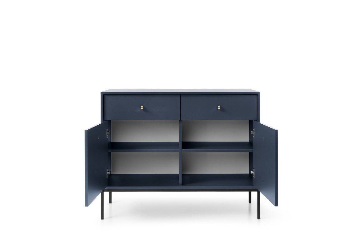 Kviat-kommode 104x84 i vintage-stil – billede 13
