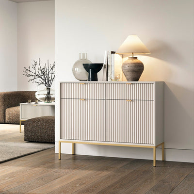 Komoda Roza 104x83 w stylu nowoczesnym – w aranżacji wnętrza