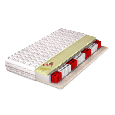 Allergivenlig Koldra H3/H4 multipocket-madras i størrelserne 90x200, 140x200, 160x200 og 180x200 – hovedbillede | Pillovely