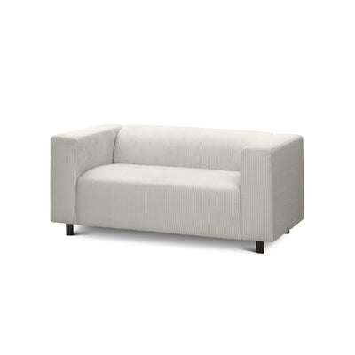 2-personers sofa, 151 cm | July Lin Creme (POSO 100)