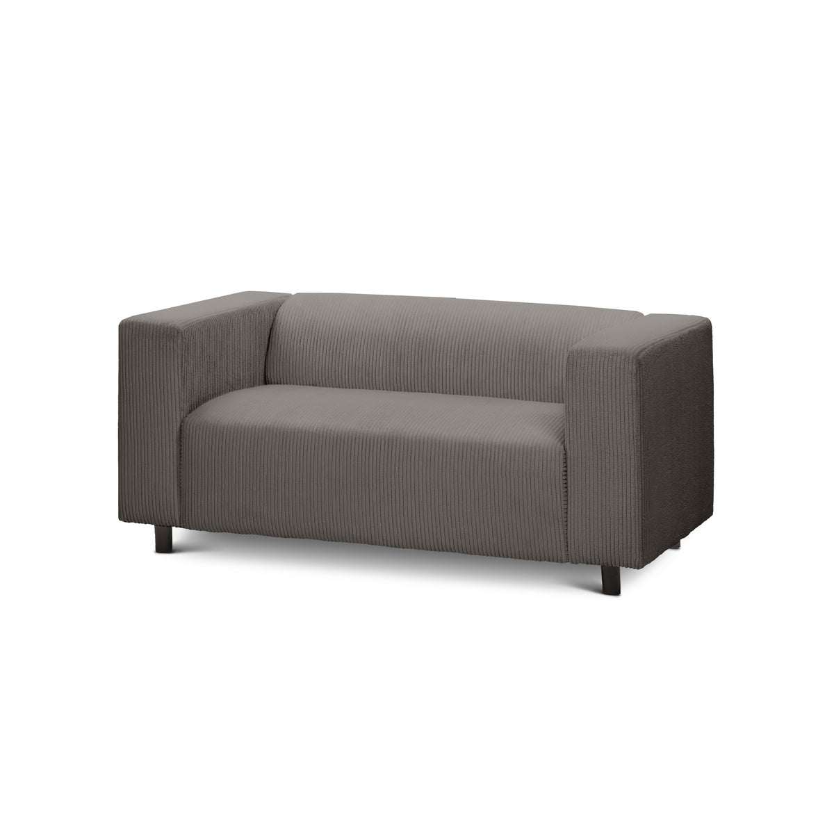 Sofa 2-osobowa 151 cm | July Brązowy Grafit (POSO 120)