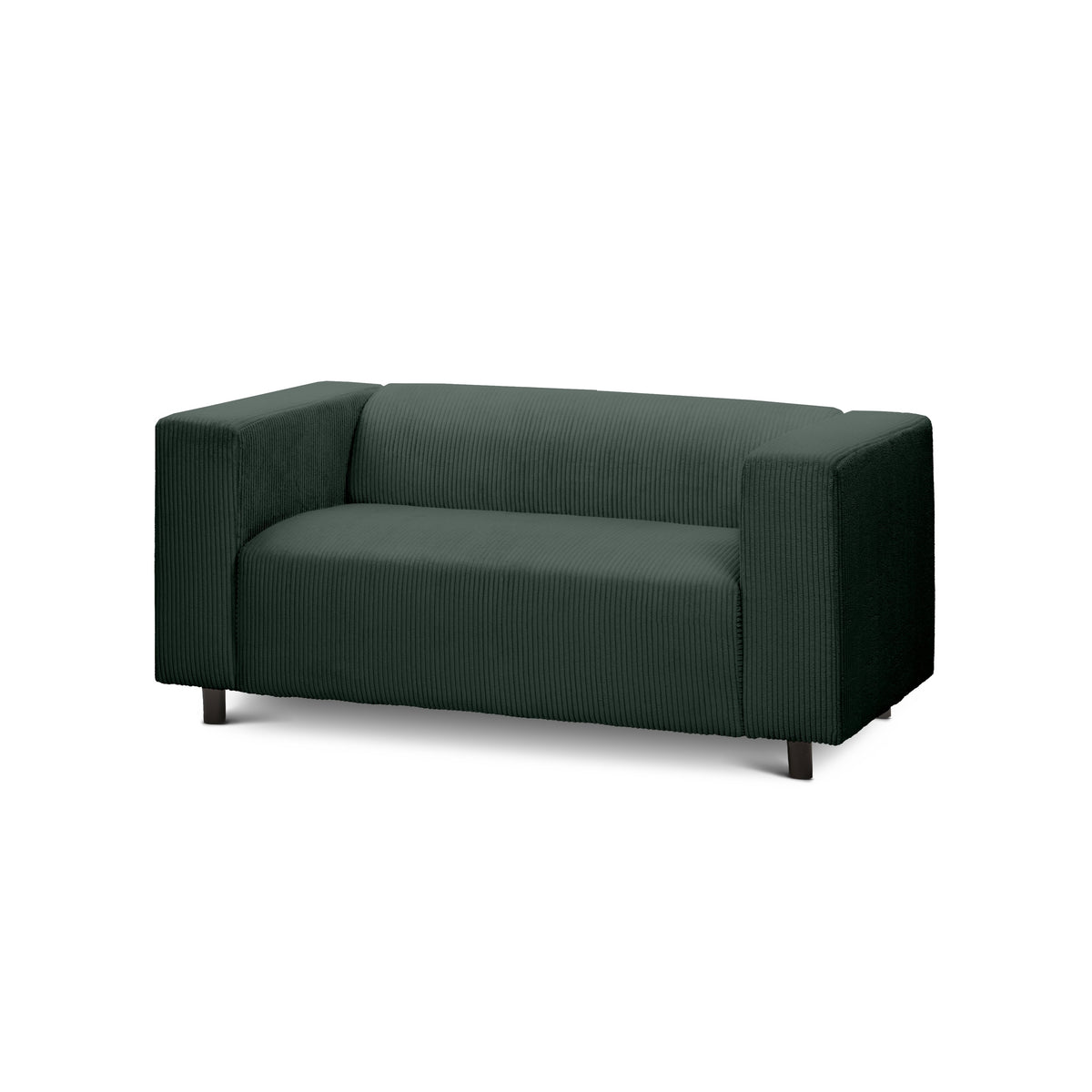 2-personers sofa, 151 cm | July Skovgrøn (POSO 14)