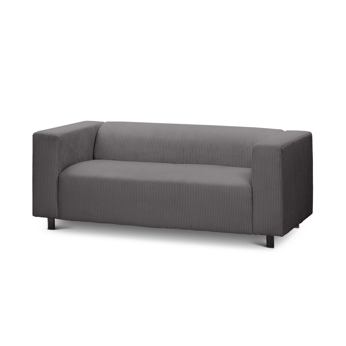 3-personers sofa, 175 cm | July Stålbrun (POSO 22)