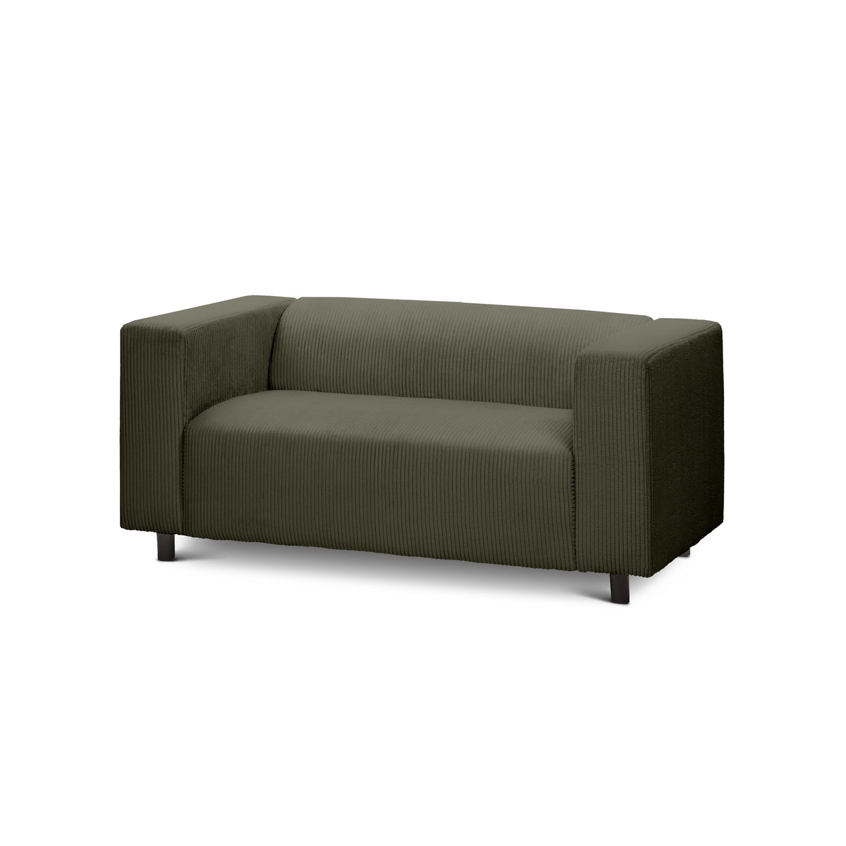 2-personers sofa, 151 cm | July Grøn Eg (POSO 46)