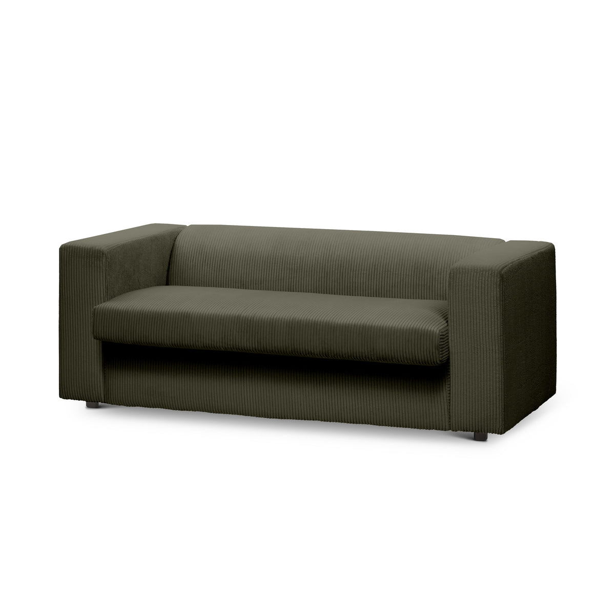Sofa 2-osobowa z funkcją spania 174 cm | July Grøn Eg (POSO 46):