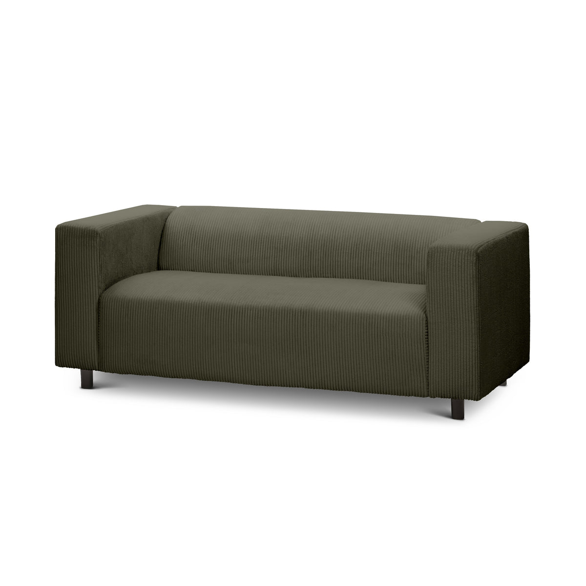3-personers sofa, 175 cm | July Grøn Eg (POSO 46)