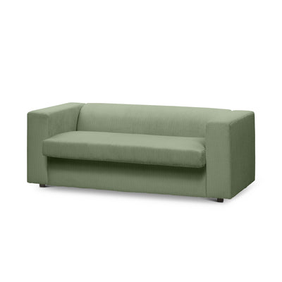 Sofa 2-osobowa z funkcją spania 174 cm | July Grågrøn (POSO 47)