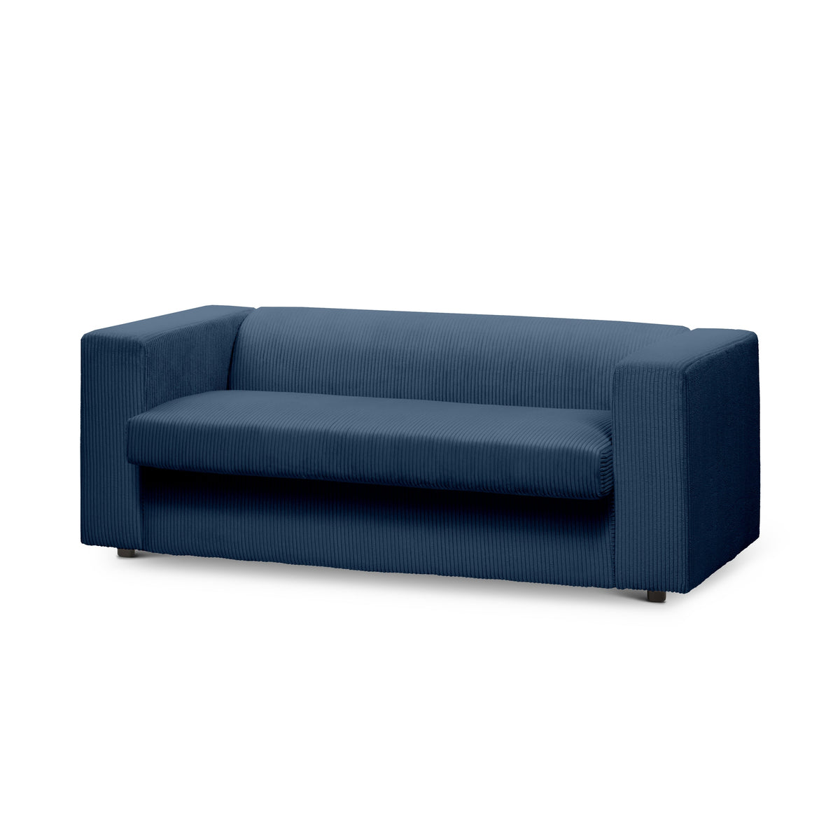 Sofa 2-osobowa z funkcją spania 174 cm | July Marineblå Grafit (POSO 05)