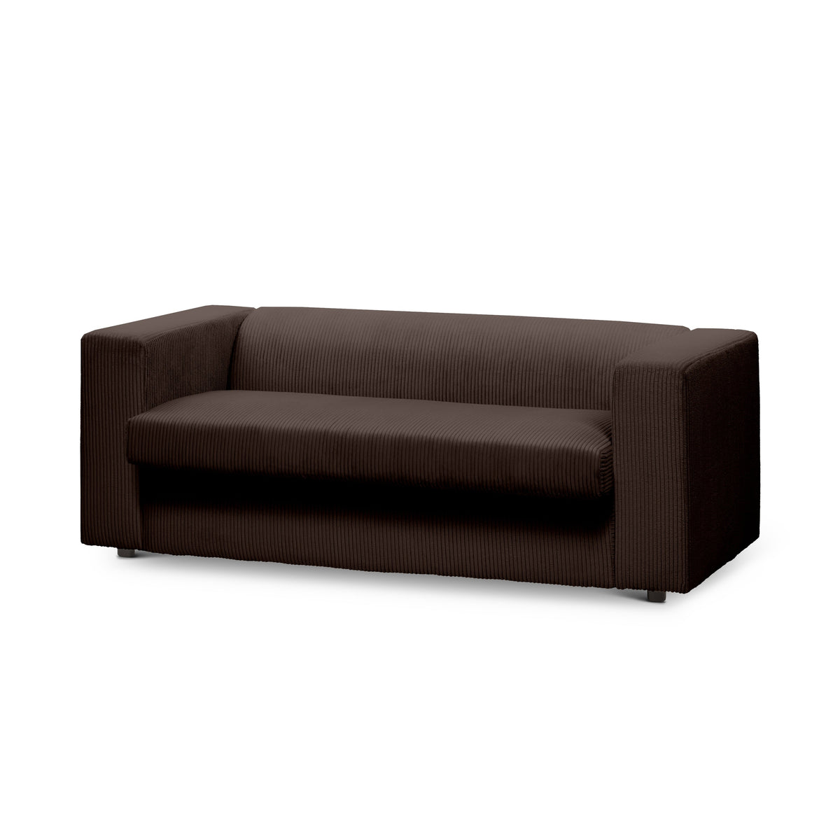Sofa 2-osobowa z funkcją spania 174 cm | July Mørk Valnød (POSO 06)