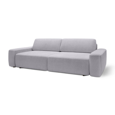 Sofa z funkcją spania 200x136 z pojemnikiem DL | Bamby Szary Opal (RAVEN 06)