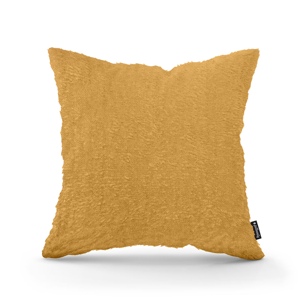 Poduszka dekoracyjna 45×45 cm w stylu glamour | Plusz Złoty Blask (SORRISO 21)